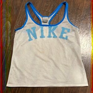 Nike mesh tank, medium